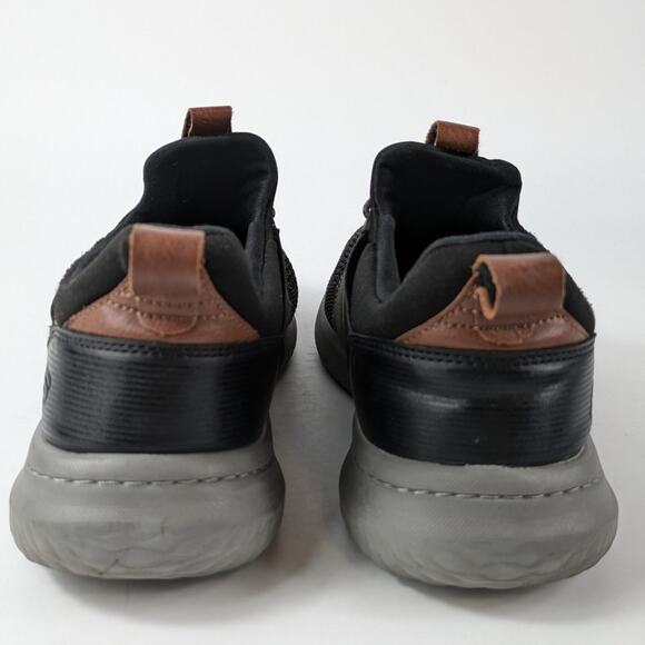 Skechers Mens Sz 10 Sneakers Delson Black Trainers Air-Cooled Memory Foam Gray main image 8